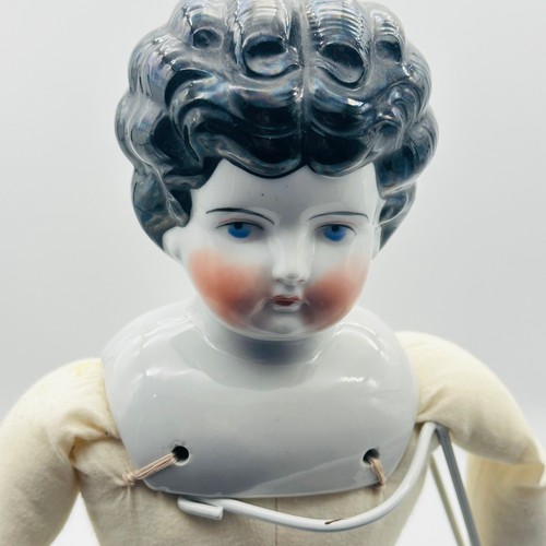 Antique porcelain doll 6 - doll, 21"