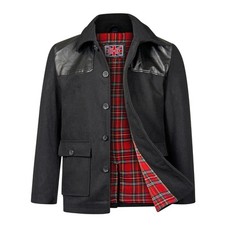 DONKEY JACKET MENS VINTAGE SKINHEAD PUNKMOD OUTDOOR WORK WARM WOOL COATWINTER