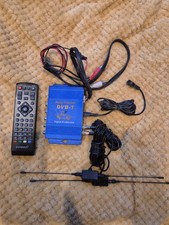  Car Mobile HD DVB-T Digital TV Receiver Box HEVC(H.265) H.264 MPEG-2/4