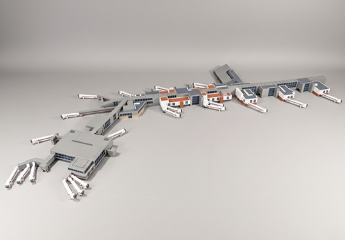 Heathrow terminal 1 400 - 3, 1:400