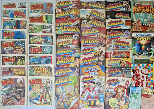 Eagle comics job lot 44x - lot, in