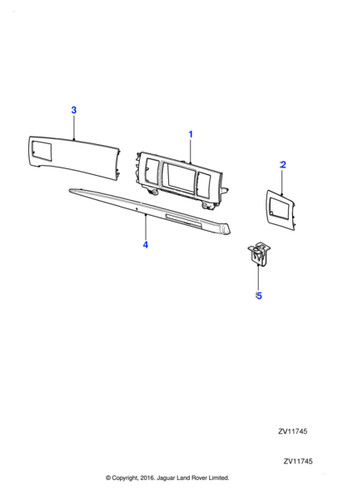 Jaguar fascia moulding - jaguar,