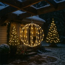 Xmas Haus Pre Lit 30cm LED