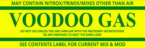 Voodoo gas decal for - voodoo,
