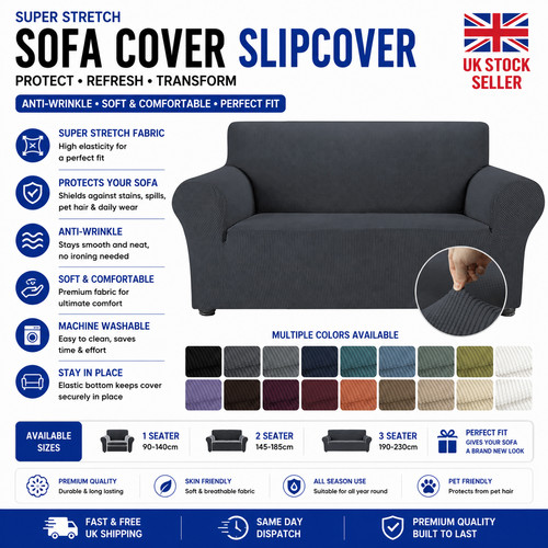 Seater sofa covers - 1/2/3,