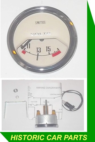 Smiths voltmeter magnolia - voltmeter,