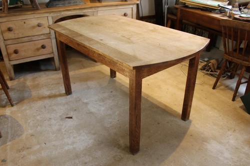 Table edwardian oak dining - edwardian, in
