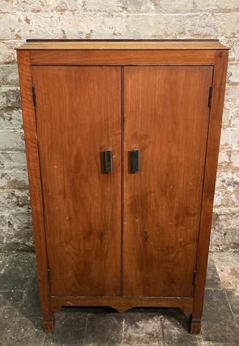 Vintage wooden record holder - vintage,