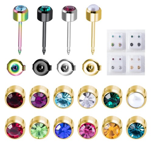 Pair gem earrings ear - pair,