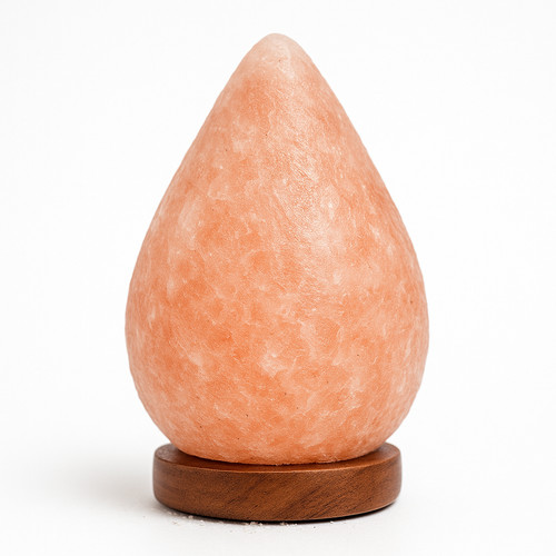 Himalayan salt lamp - lamp, teardrop