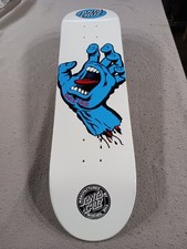 Santa Cruz Screaming Hand White 8.25 Skateboard limited edition promo deck.