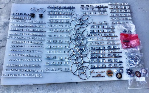 Mercedes benz badges emblems - badges,