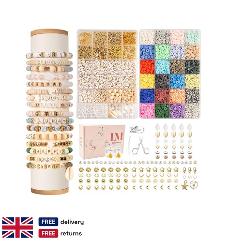 8000pc diy clay - bead, set