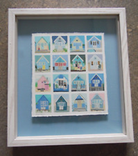 Seaside Beach Huts, Lisa Tolley Signed LE Giclee. Walton on the Naze?