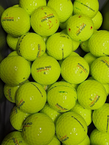 Kirkland yellow golf balls - kirkland,