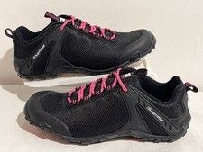 Karrimor Newton 53 Walking Shoes Trainers UK 6 Hiking Black Pink Worn Once VGC