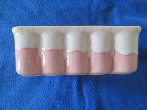 Vintage pink and - pink, pottery