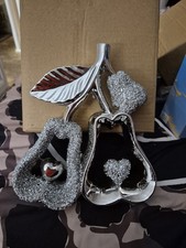 Crystal bling Ornament Pear