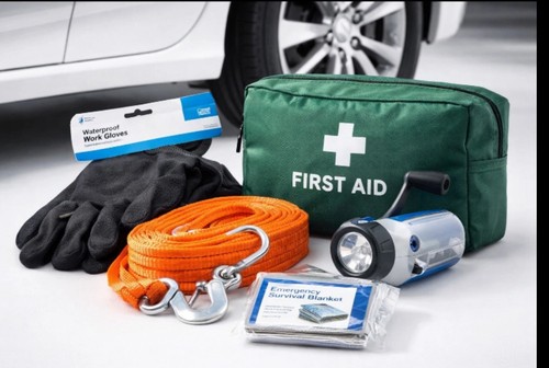 Car roadside emergency kit - roadside,