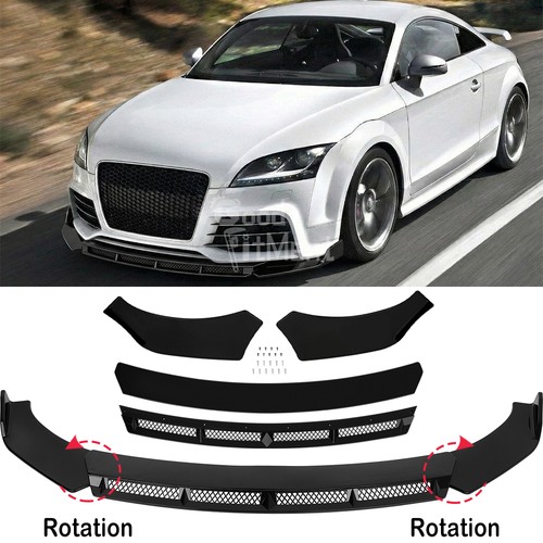 Glossy black front bumper - glossy,