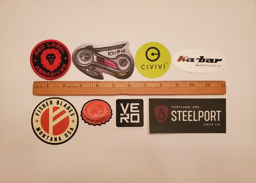 Knife sticker lot keybar - knife,