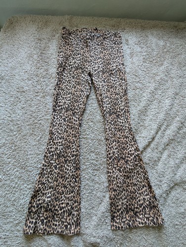 Women flared leopard - flared,