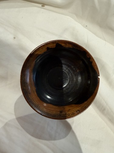 Treen lignum vitae bowl - lignum,