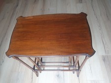 nest of tables set of 3 wood