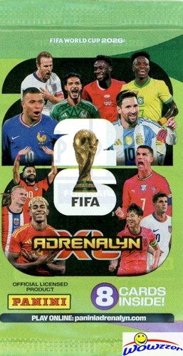 2026 panini adrenalyn world - xl,