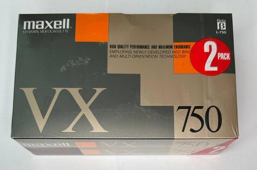 Maxell 750 betamax beta - vx,
