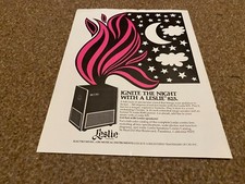 JBF5 ADVERT 11X8 LESLIE 825 PRO SPEAKERS