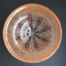 Art Deco WMF Ikora Glass Bowl by Karl Wiedmann 1930 glass bowl 