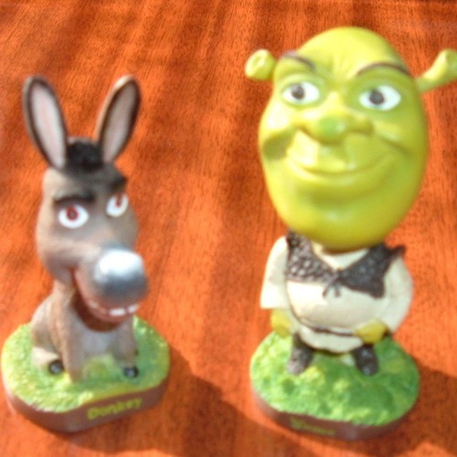 Shrek and donkey - shrek,
