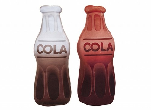 Cola bottle shaped cushion - cola,