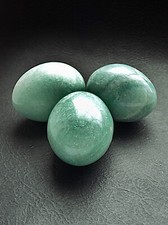 Aventurine gemstone eggs set - aventurine,