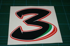 Max Biaggi no3 Race Number - Large