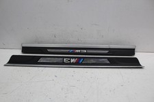 2006 E46 BMW 3 SERIES M3 Convertible Black Pair Of Sill Covers