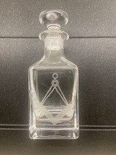 FREEMASON Glass Bottle