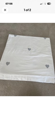 Next white silver - white, heart
