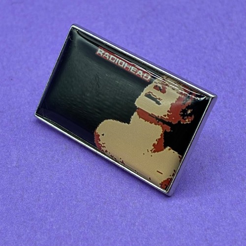 Radiohead bends pin badge - radiohead,