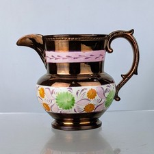 Antique 19c Sunderland Pink