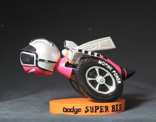 Dodge super bee bobblehead - dodge,
