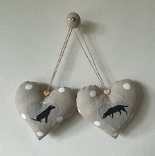 Pair of Heart Door Hangers