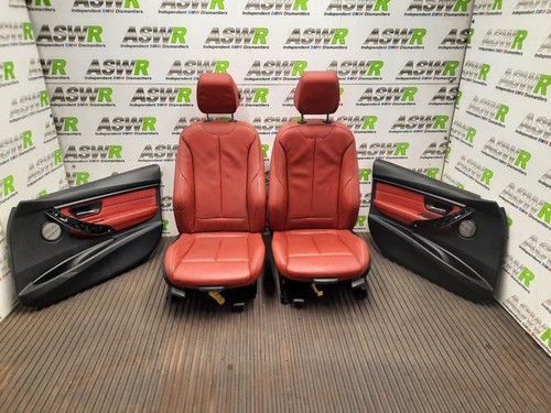 Bmw full red leather interior - bmw,