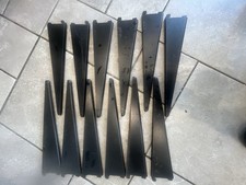 Shelving Brackets 360mm Slot Joint Bracket Steel Set of 6 pairs.