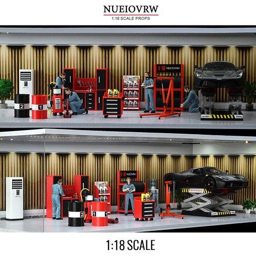 Diorama diecast car - diorama,