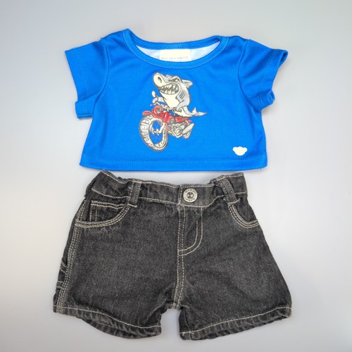 Build bear shark motorbike - bear,