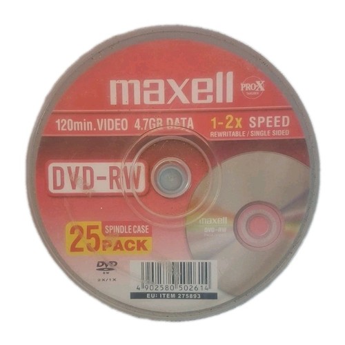 Maxell dvd 7gb - dvd-rw, 120
