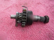 YAMAHA RD125LC MK1 DT125LC 10V COMPLETE KICKSTART SHAFT GOOD THREADS CW NUT