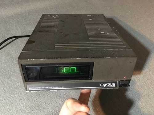 Vintgage cyrus radio tuner - cyrus,